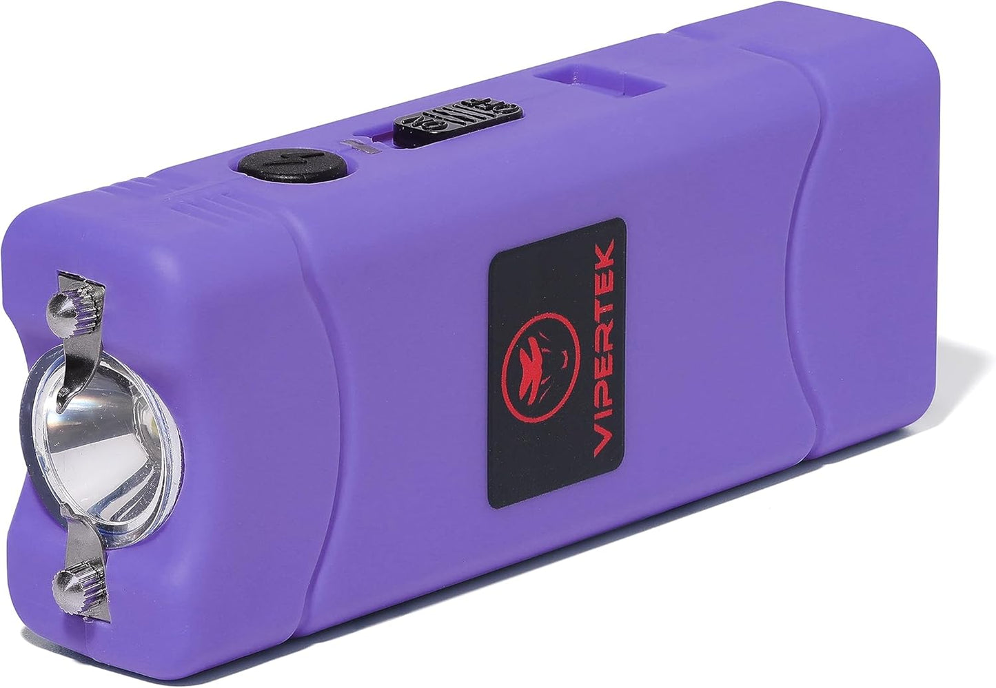 VIPERTEK VTS-881 Micro Stun Gun for Self Defense Rechargeable with LED Flashlight