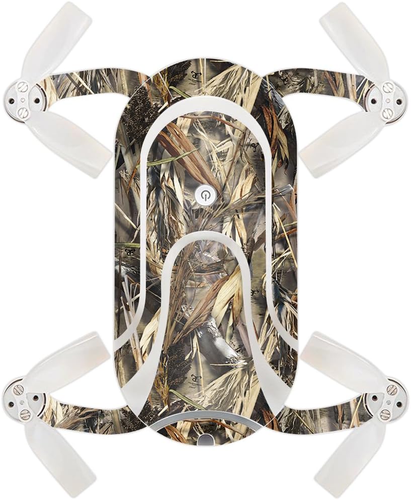 MightySkins Skin Compatible with ZEROTECH Dobby Pocket Drone – Conceal Snow | Protective, Durable, and Unique Vinyl Decal wrap Cover | Easy to Apply, Remove, and Change Styles | Made in The USA