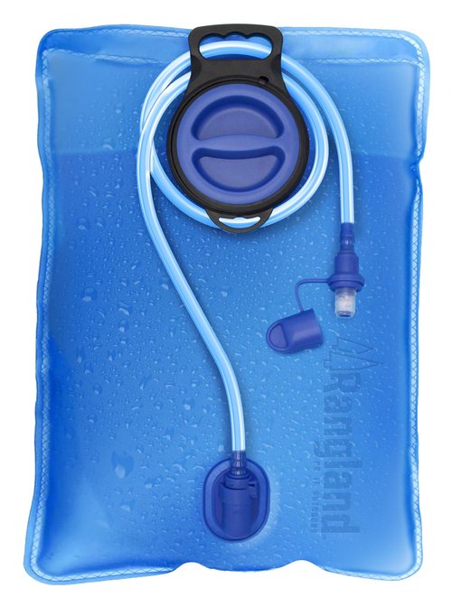 RANGLAND Extra Large 8L Water Bladder (2.1 Gallon) Heavy Duty Hydration Reservoir Bag, Easy-Fill Wide Mouth Opening, Leak-Proof Drinking Tube with Bite Valve Straw