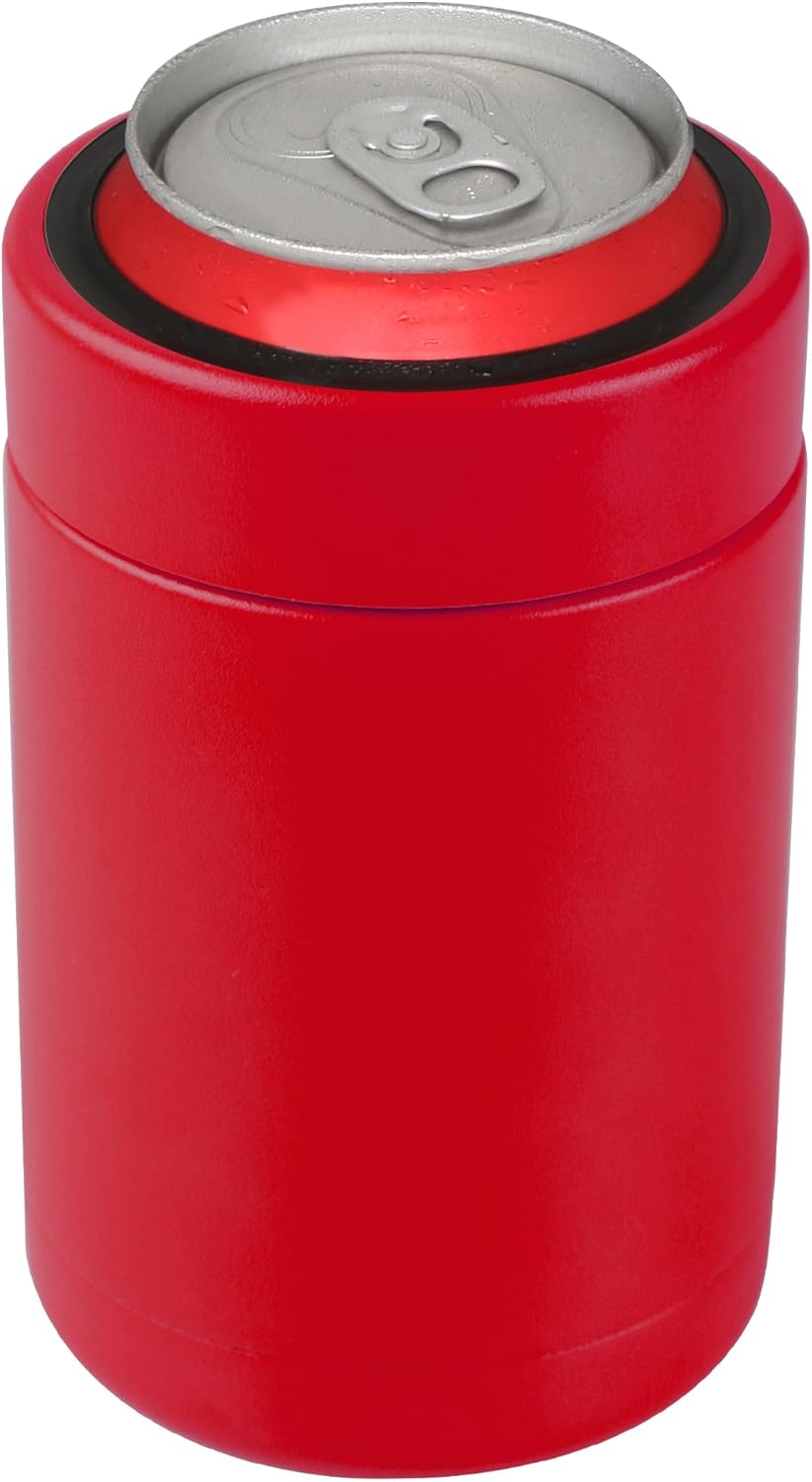 Tahoe Trails 12 oz Stainless Steel Double Wall Vacuum Insulated Can Cooler (Blue)