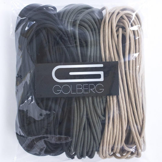 GOLBERG 750lb Paracord/Parachute Cord – Mil-Spec Type IV 750 lb Tensile Strength – Mil-C-5040-H – 100% Nylon
