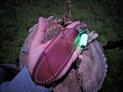Lumimod High Brightness Glow Washers, Use for Zipper pulls on Tactical Packs, Tent Camping, Night time Running Shoes, Key fobs, Fishing, Hunting, EMT Equipment, Pets. - 2X Green Washers (Green)
