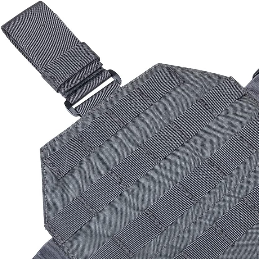 EXCELLENT ELITE SPANKER Tactical MOLLE Drop Leg Platform Universal Drop Leg Panel with Adjustable Belt & Thigh Straps