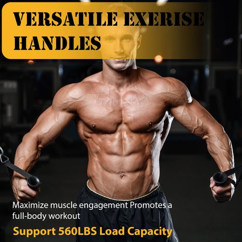 Dsyboko 5-Way Hand-Grip/Ankle Cuffs for Bowflex Home Gym