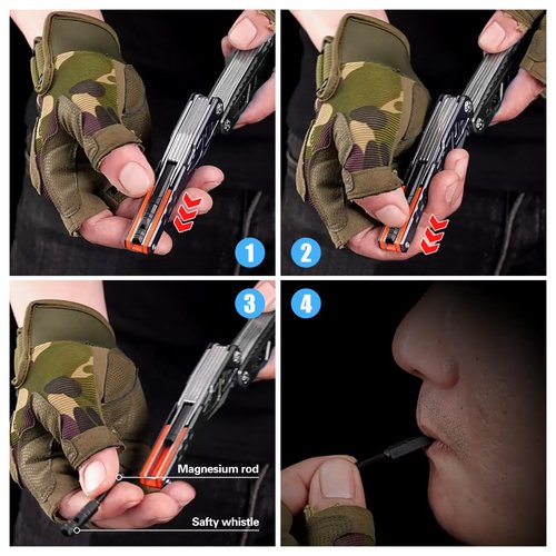 ZUZUAN 18 in 1 Multitool,Black,Professional Stainless Steel Multitool Pliers with Replaceable Alloy Steel Blades Wire Cutters,Bottle Opener,Apply to Survival,Camping & Hunting,for Father's Day gift