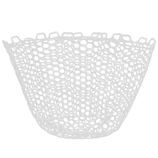 Alwonder Fishing Nets Silicone Replacement Netting, Clear Black Fly Fishing Net Landing Kayak Nets Without Handle for Freshwater Saltwater Foldable Soft Flexible Trout Net Silicone Mesh W3525