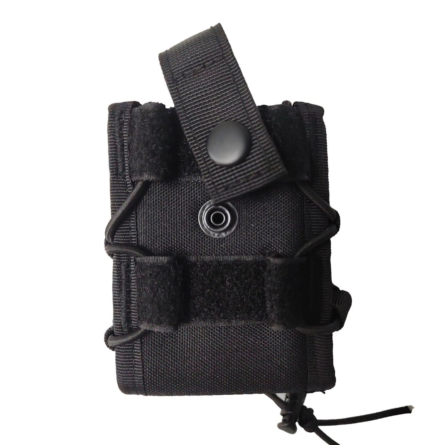 G-Wrap Double Handcuff Pouch – Tactical Nylon 1680D Reinforced Case with Metal Snap & Velcro Closure – MOLLE & Duty Belt Compatible – Professional Gear for Police, Security & Tactical Use