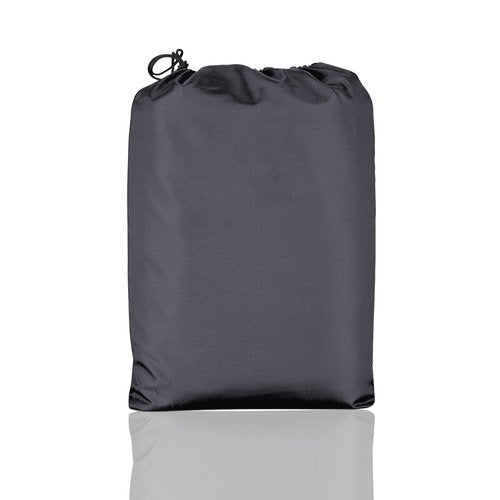 XYZCTEM Treadmill Cover Waterproof Dustproof Running Machine Cover Exercise Workout Equipment Protective with Windproof Drawstring and Air Vents for Home Gym Indoor Outdoor(Black & Grey)