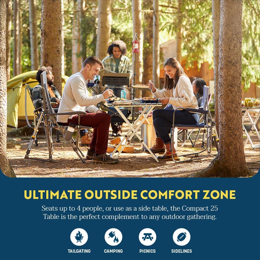 Portable GCI Outdoor Folding Table - Lightweight, Compact, Ideal for Camping & Picnics
