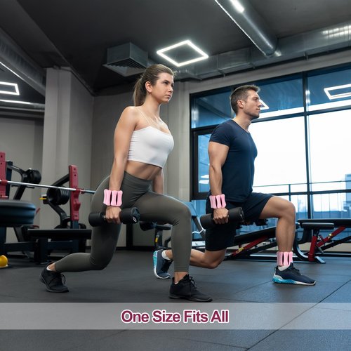 Welspo Wrist Weights, Adjustable Wearable Strong Arm & Leg Weights Set of 2(1lb each) Silicone Wrist Weights for Exercise, Yoga, Pilates & More, Wrist Ankle Weights for Woman and Man
