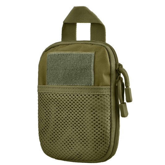 JEELAD Molle Pouches Tactical Pouches EDC Tool Bag Hanging Waist Bag Military Carry Accessory Belt Utility Pouch (Green)