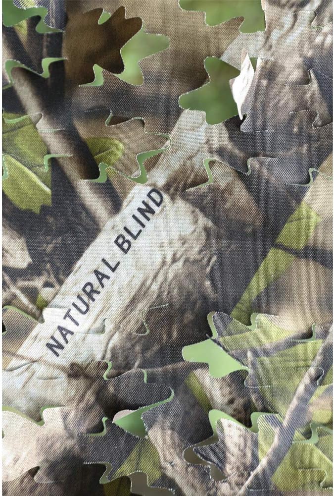 AUSCAMOTEK Ground Blind 5×10 Feet Turkey Duck Deer Blinds Hunting Camouflage Height Adjustable