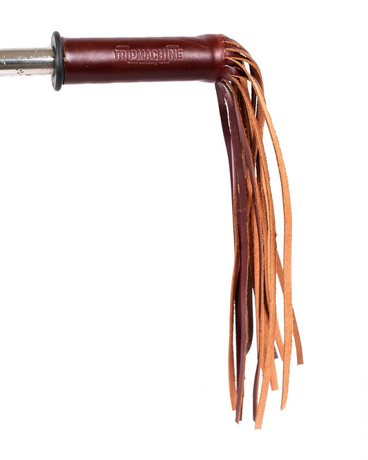Trip Machine Company Leather Motorcycle Tassels Fringes (Cherry Red)