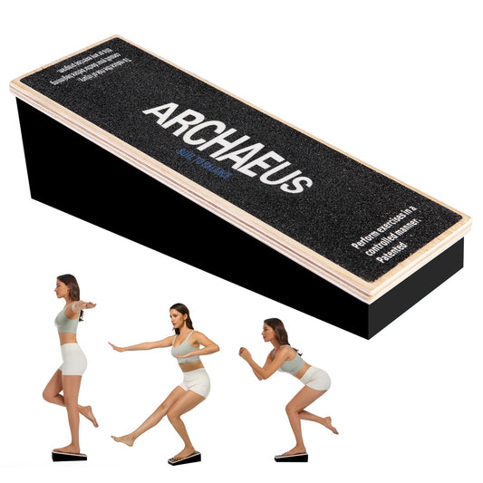 ARCHAEUS Athletic Balance Boards,Slant Board,Wobble Board,Balance Wedge for Condition Your Body and Prevent Injury