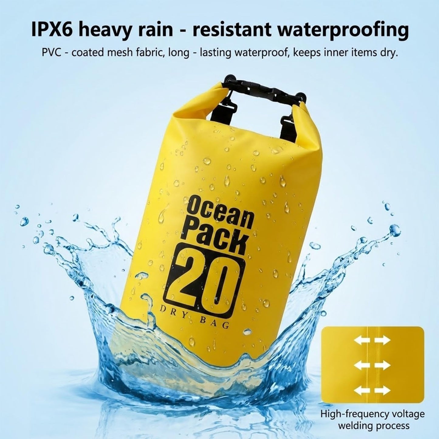 LTMGL Floating Waterproof Dry Bag 5L/10L/15L/20L for women-Lightweight&Small waterproof bags backpack for Kayaking, boating,Camping, Hiking,Paddle boarding with Roll-Top Closure