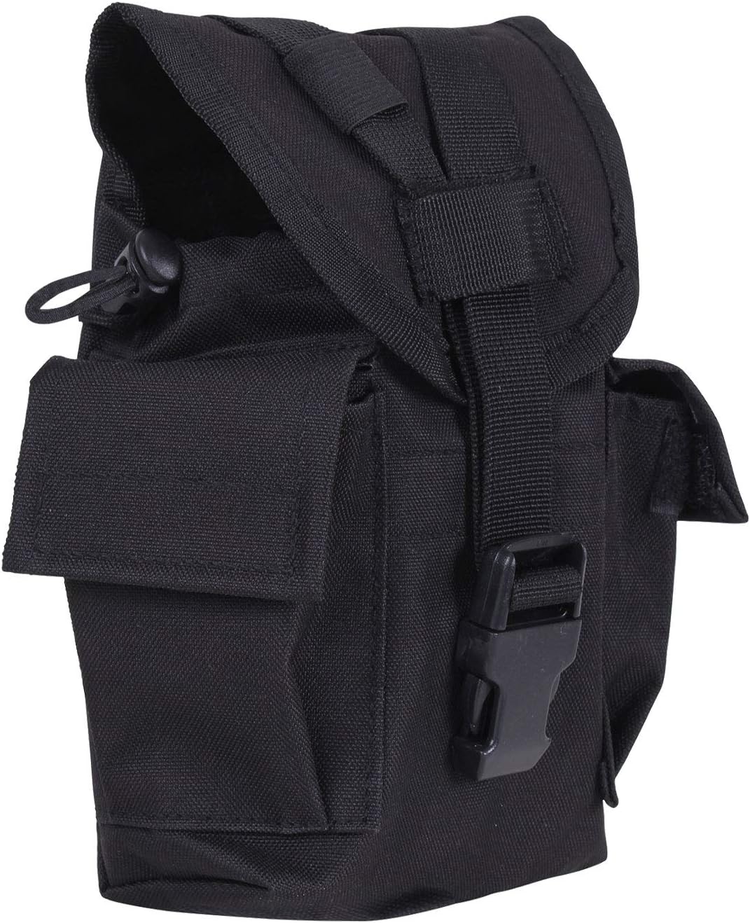 MOLLE II Canteen & Utility Pouch - Black Tactical Gear for Outdoor Adventures