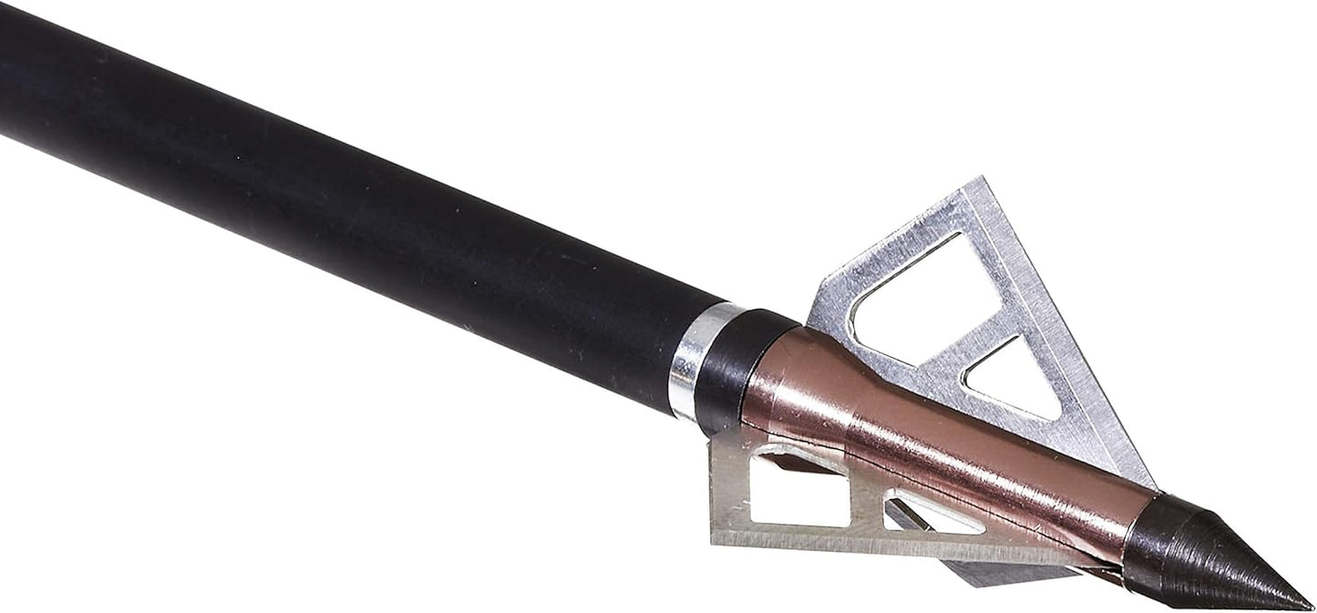 Allen Company Velox Optimus 3-Blade Broadheads - Archery Bow and Crossbow Broadheads - Compound Bow Accessories - 125 or 100 Grain - 3 Pack