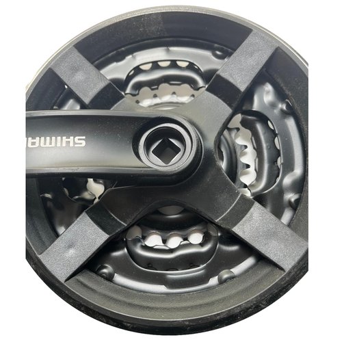 Relwears Bike Crankset FC-TY301 42-34-24T for 3x6/7/8 Speed Gears Square Taper Set 170MM Crank Arm for Mountain Bike