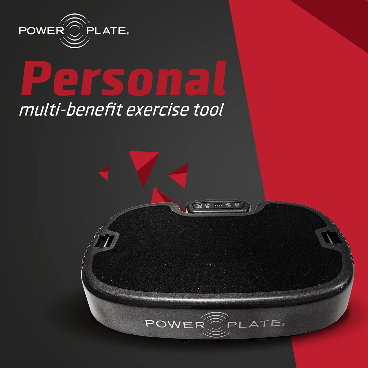 Power Plate Personal Vibrating Exercise Tool, Increase Core Strength, Improve Balance and Stability