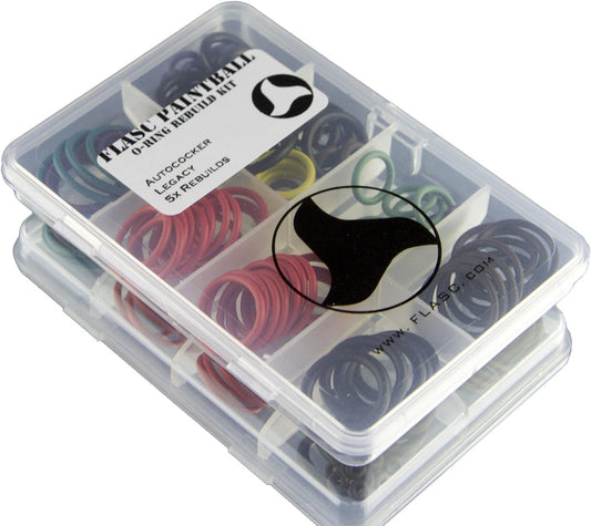 WGP Autococker Oring kit with 5X Rebuilds Color Coded