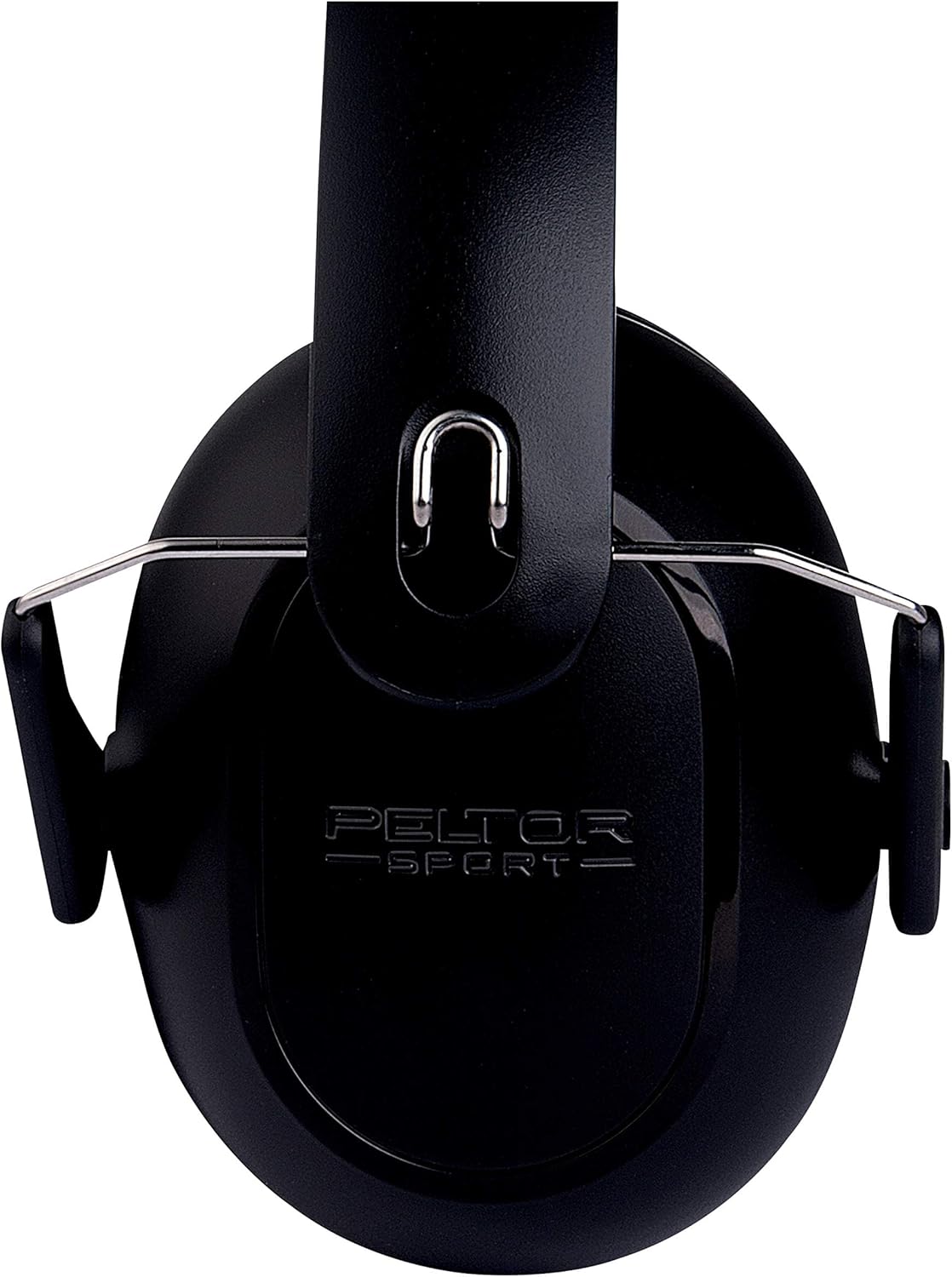 Peltor Sport Ultimate Hearing Protector, Noise Reduction Rating (NRR) 30 dB, Lightweight Design For Comfort & Extended Wear, Peltor Sport's Highest Noise Reducing Ear Muffs, Black/Grey (97042-PEL-6C)