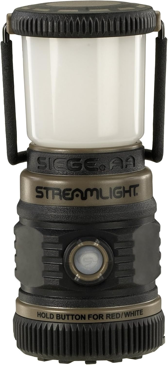 Streamlight Siege AA 200-Lumen Compact Outdoor Lantern & Flashlight - Coyote
