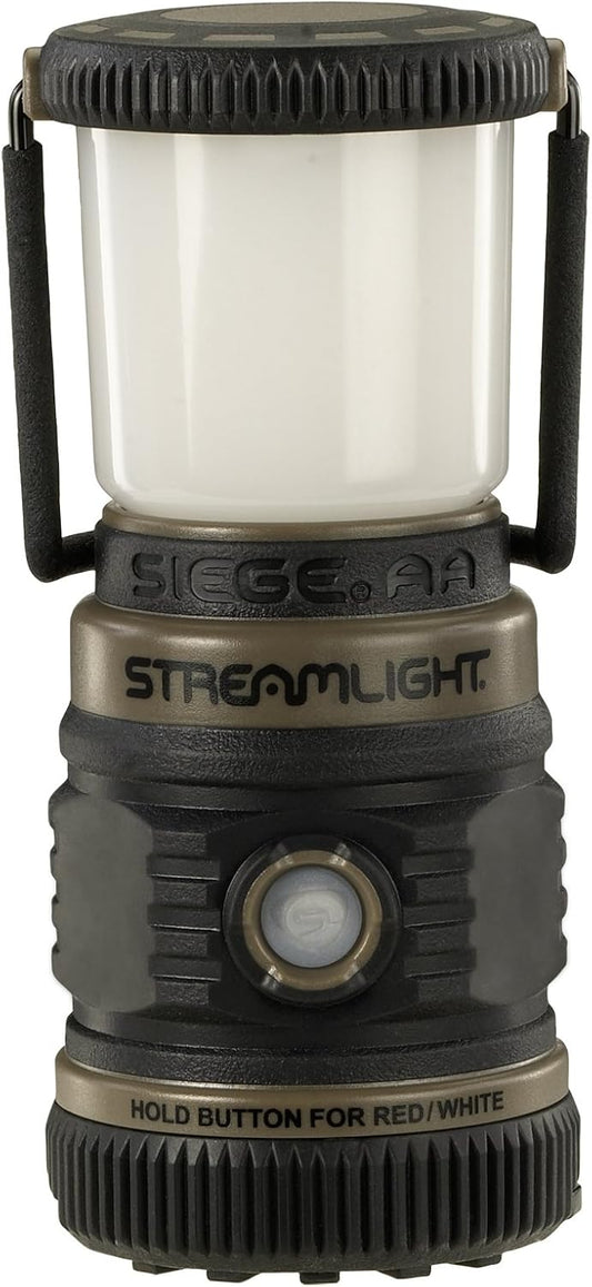Streamlight Siege AA 200-Lumen Compact Outdoor Lantern & Flashlight - Coyote
