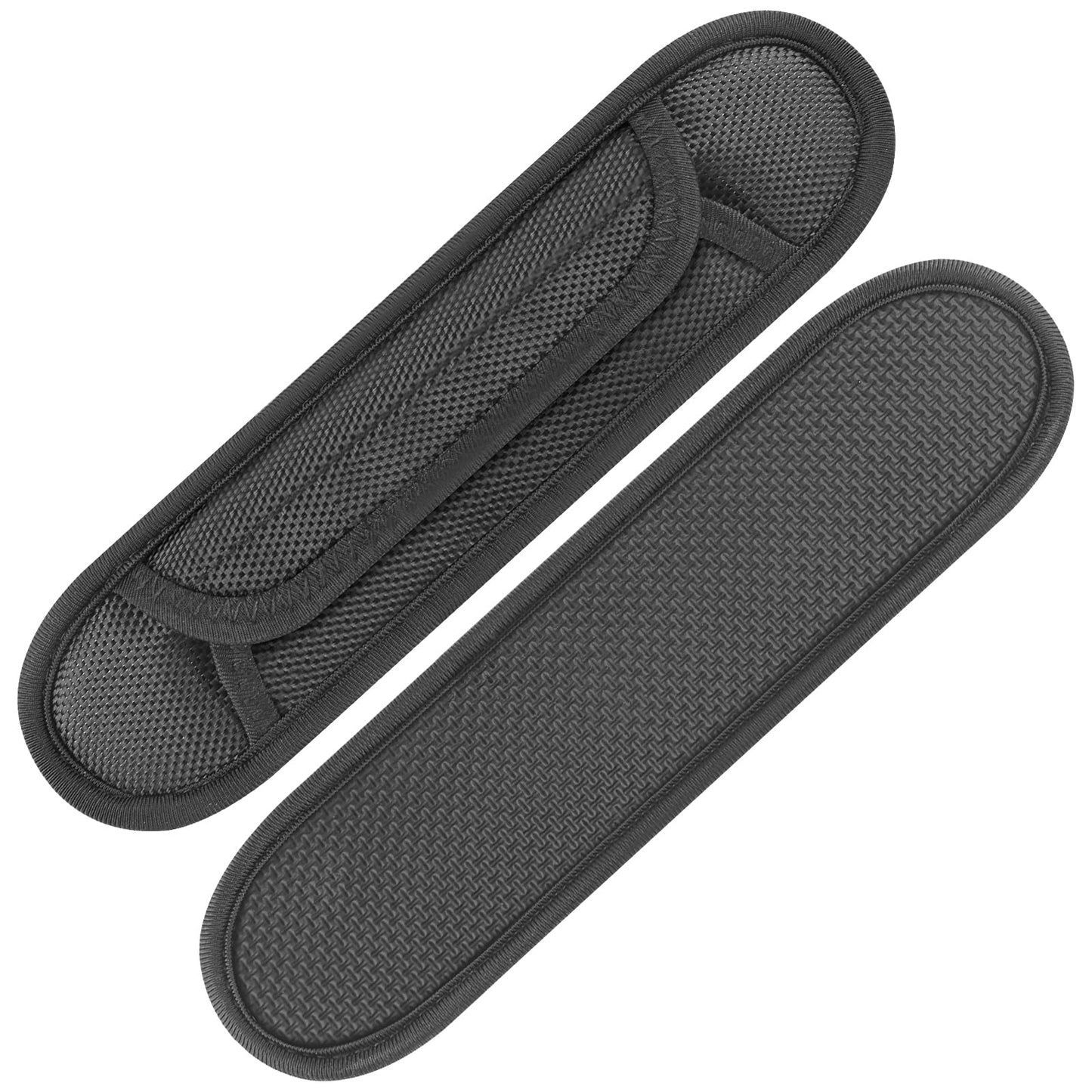 FIEIL 2 Pack Breathable Universal Shoulder Pad, Silica Gel Backpack Strap Pads, for Shoulder Bags, Guitar Strap, Detachable Shoulder Strap Pad Pads Help Relieve Shoulder Pain(Anti-Slip Texture)