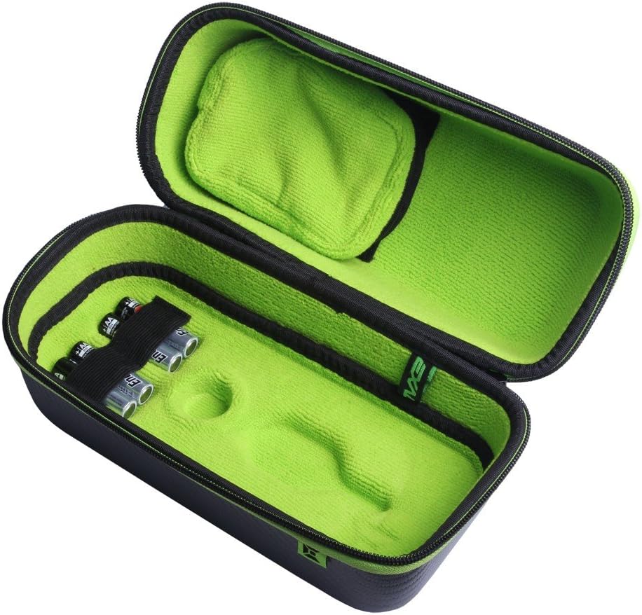 Exalt Paintball Loader Case - Univeral Paintball Hopper Protective Case - Carbon Case Series (Black Carbon/Lime Microfiber)