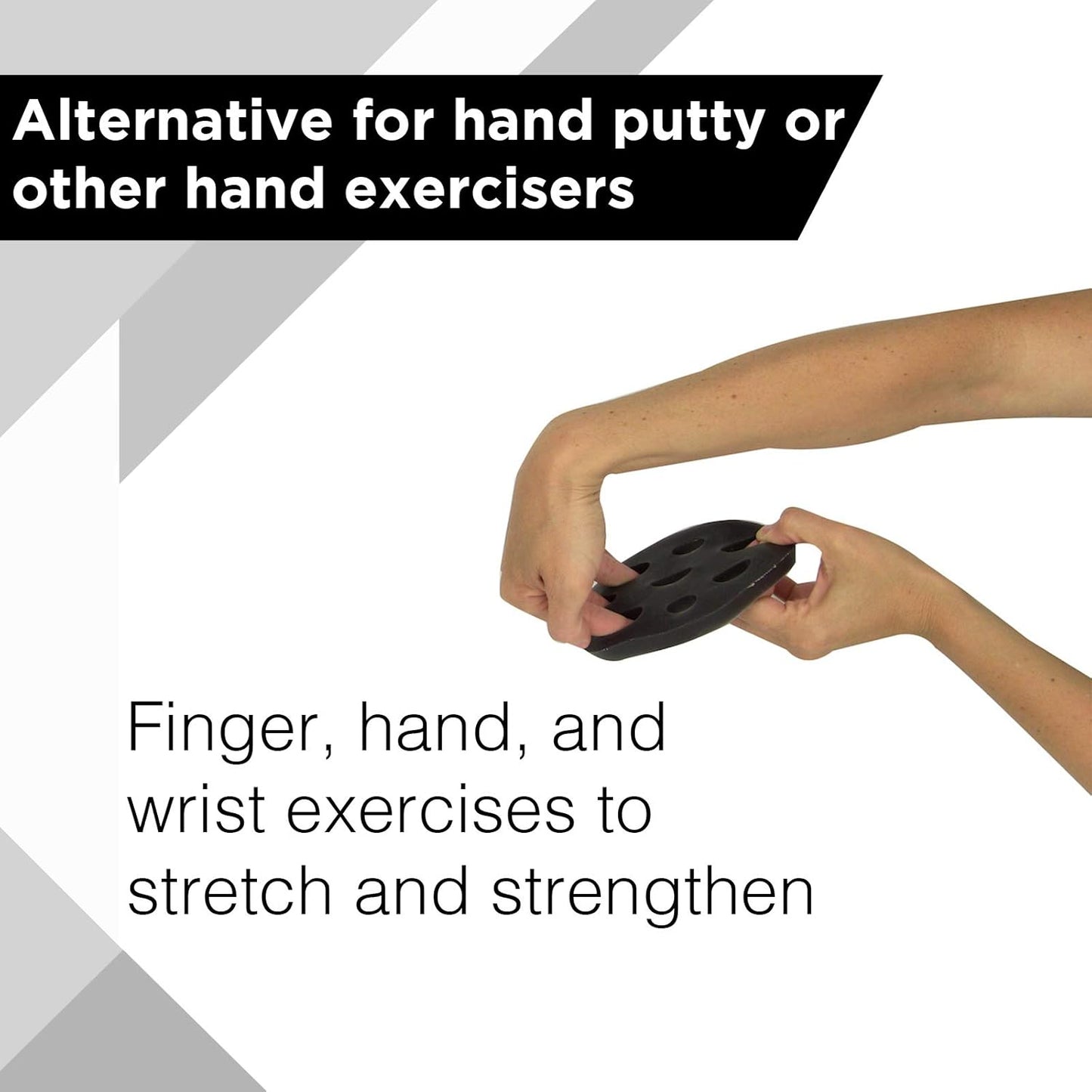 TheraBand - 11853 Hand Xtrainer, Non-Latex Hand Exerciser for Progressive Hand Therapy, Strengthen Fingers, Hands and Forearms, Grip Trainer, Strengthener, Helps Relieve Joint Pain, Red, Soft, Beginner