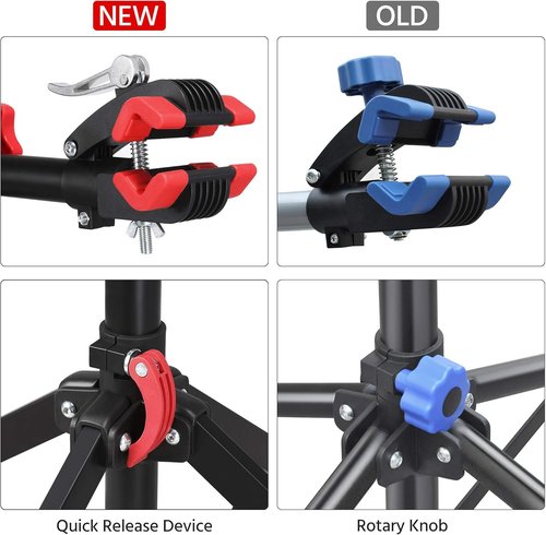 Height Adjustable Bike Repair Stand with Tool Tray for Road & Mountain Bikes - Yaheetech