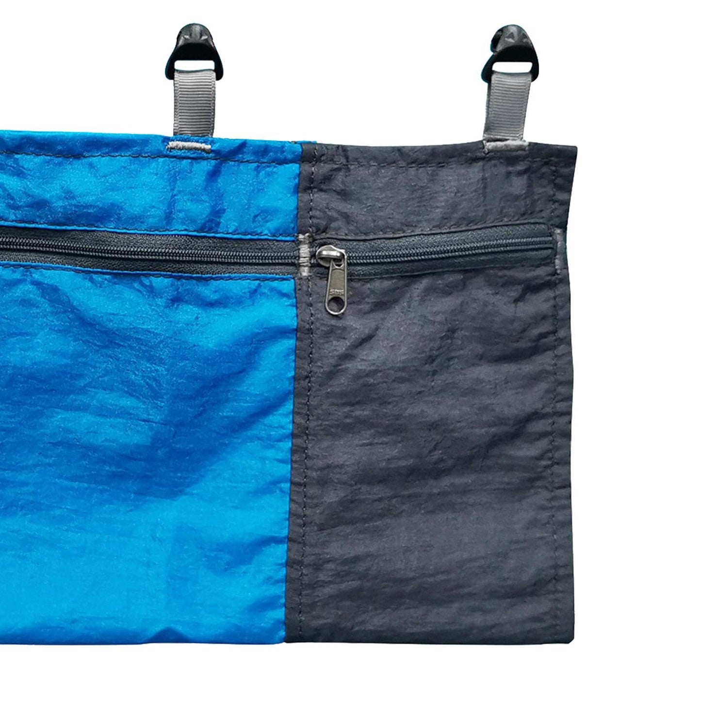 Amagogo Hammock Organizer Bag Dangling Pouch, Portable Hammock Storage Bag Storage Container for Camping Climbing Hiking Outdoor Sports, Blue