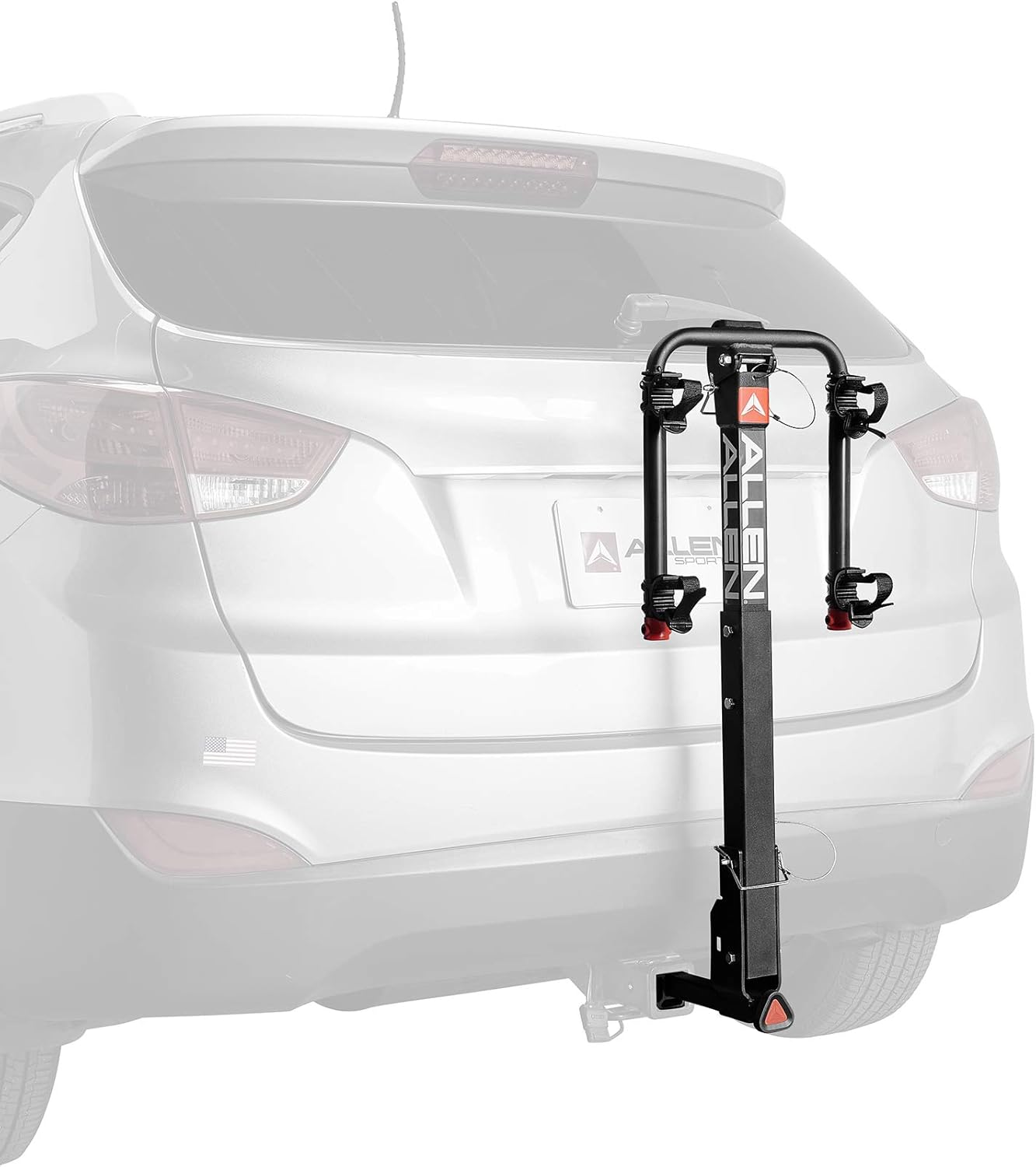 Allen Sports Deluxe 2-Bike Hitch Mount Rack , Silver/Black (522RR)
