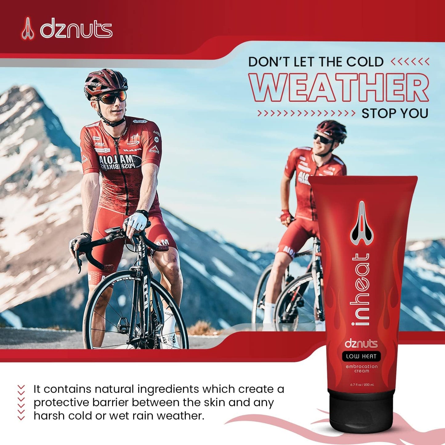 Men's Pro Chamois Cream, Anti -Chafing Cream for Saddle Sores, Chafing, Rubbing, Inner Thighs Friction for Cyclists, Runners, Triathletes