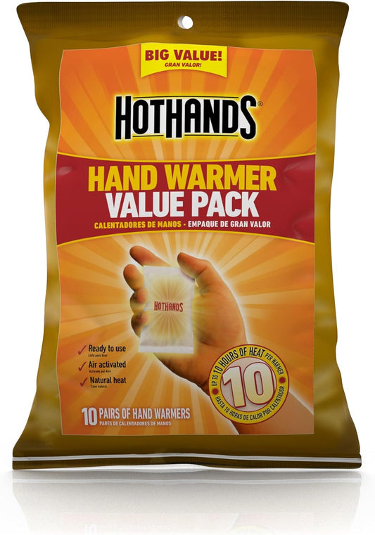 HotHands Hand Warmer Value Pack, 10 Count (Pack of 1)