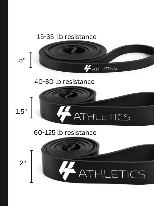 HT Athletics Barbell Bundle: Barbell Pad, Barbell Collars, Power Bands, Bonus 12-Week Program, Barbell Clamps, Barbell Clips, Hip Thrust