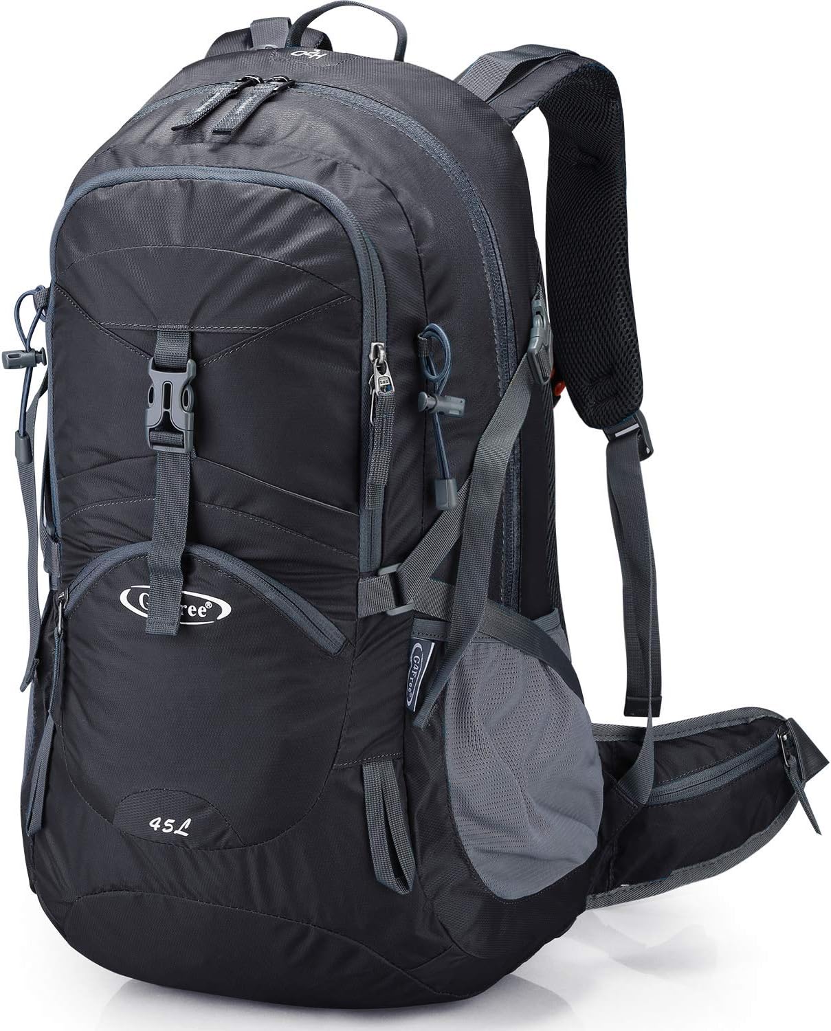 G4Free Hiking Backapck, Dark Grey, One Size
