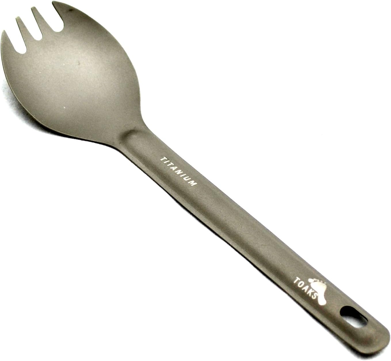 Ultralight Titanium Spork by TOAKS - Durable, Lightweight Camping Utensil