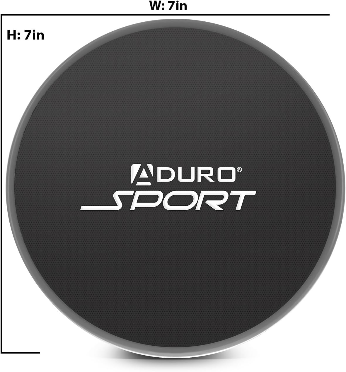 Aduro Sport Exercise Sliders for Fitness Workout [2PK], Double Sided Gilder Strength Slides Discs Work Smoothly on Any Surface for Stretch Strength Core Exercise