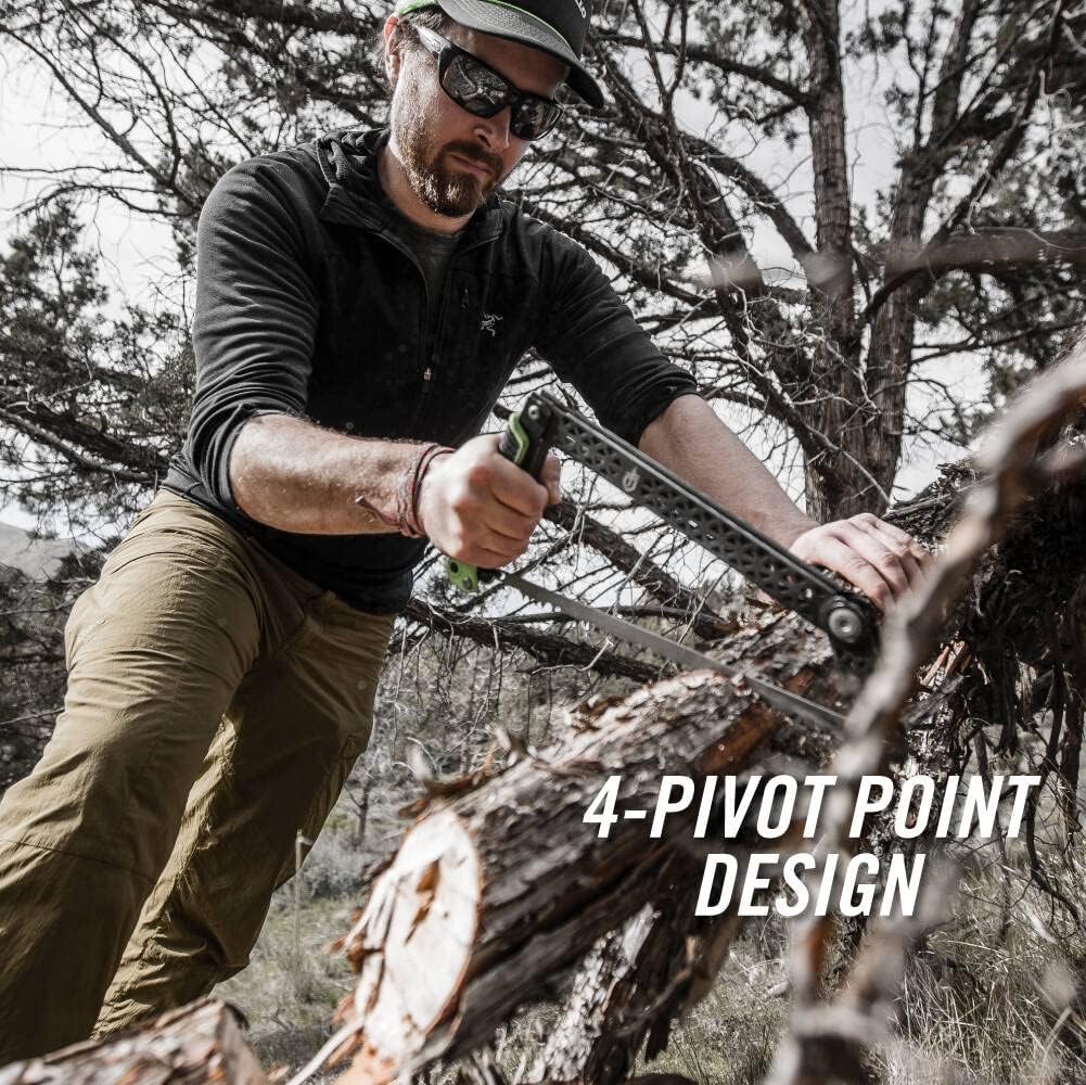 Gerber Freescape Folding Camp Saw - 12" Blade for Hiking, Backpacking & Pruning