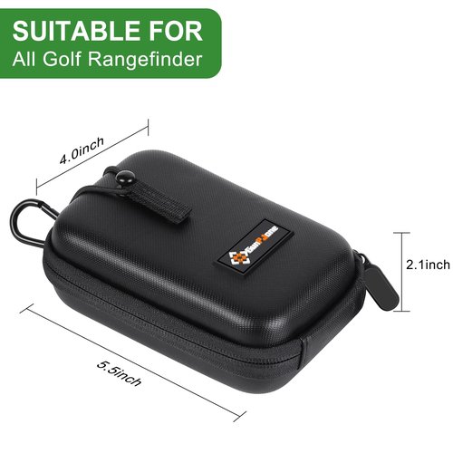 GUNPJONE Golf Rangefinder Case, Rangefinder Hard Shell Case Compatible with Bushnell TourX V2 V3 V4 V5 Pro X2 Pro XE Or Others Golf Range finder