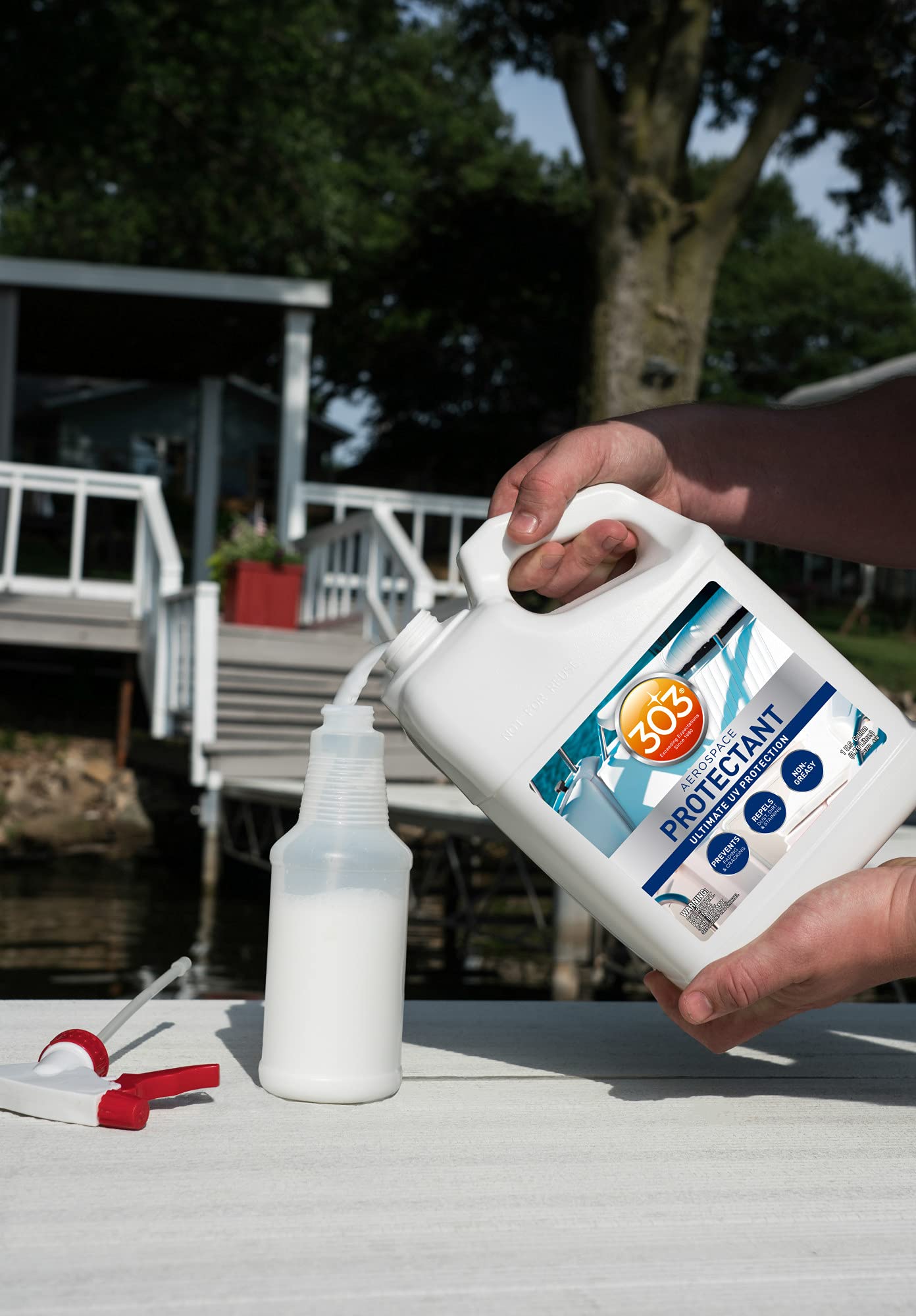 303 Marine Aerospace Protectant for Boat Vinyl, 1 Gallon