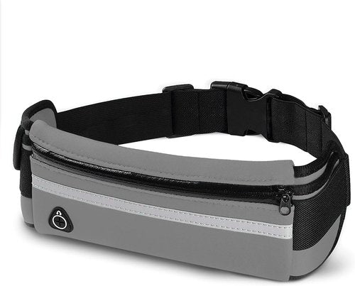 E Tronic Edge Running Belt for Women and Men, Money Belt and Running Fanny Pack, Hiking Fanny Pack, Holder for Cell Phone, Money, and Keys, Adjustable Belt Pouch fits Most Phone and Waist Sizes
