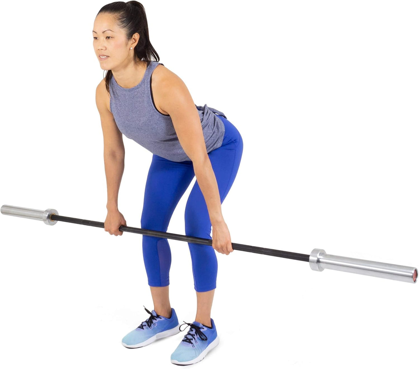 ProsourceFit Olympic Barbell Multipurpose Weight Lifting Bar, 160k PSI
