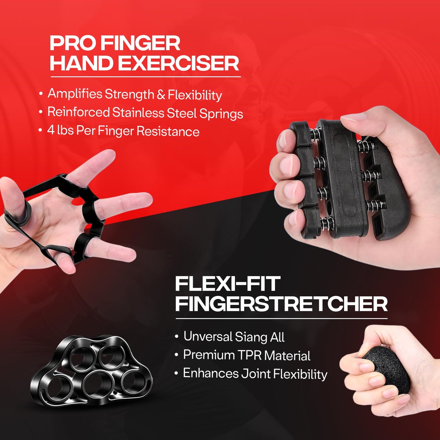 Fitlicity Pull Up Bar for doorway With Hand Grip Strengthener & Resistance Bands, Chin Up Bar for Upper Body Workout & Exercise, 29.9" - 37.5" Adjustable Width Locking Mechanism, No Screw Installation, 880 lbs