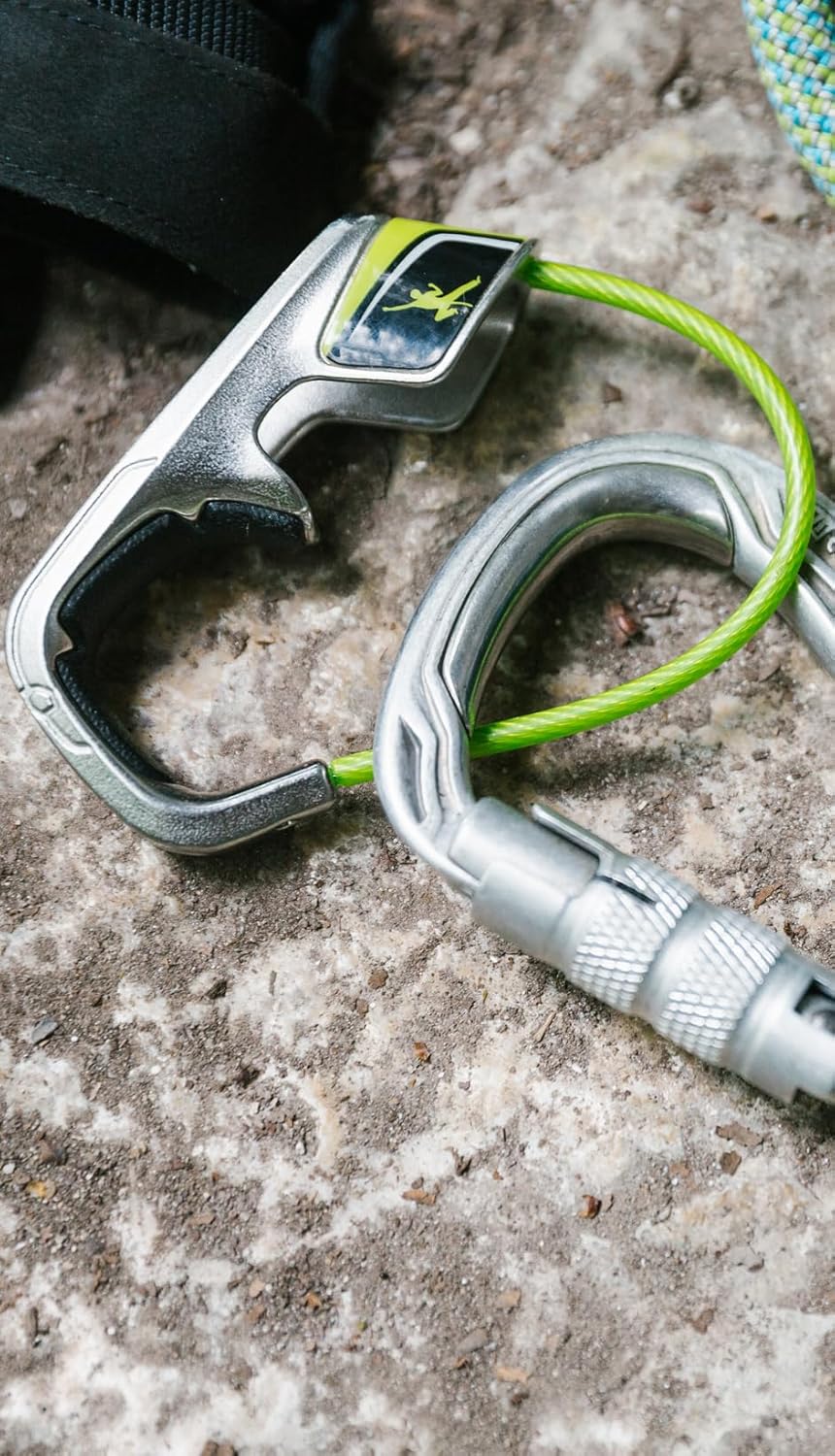 Edelrid Jul 2 - Aseguradores escalada - verde/Plateado 2017