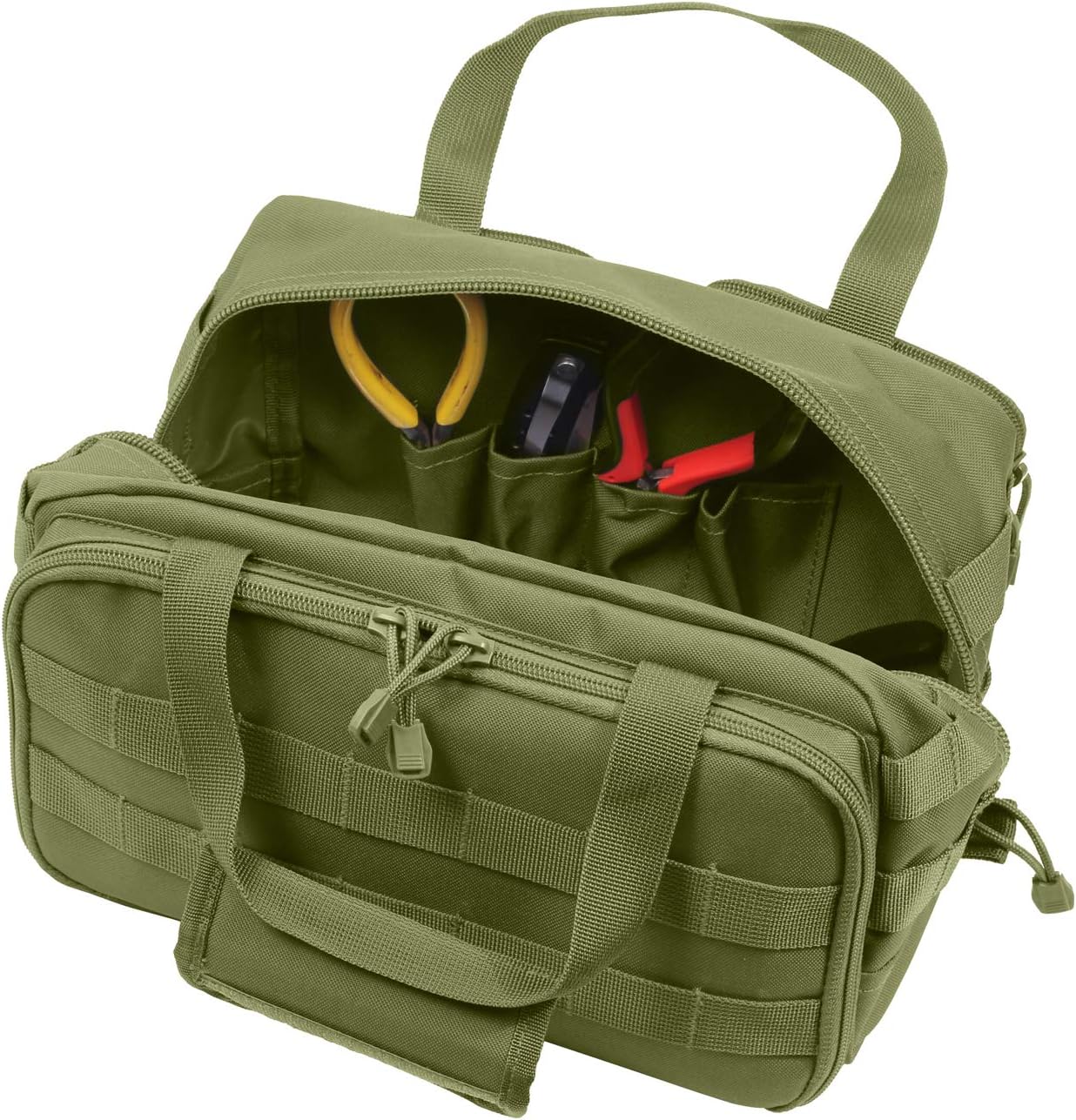 Olive Drab Rothco Tool Bag - Durable, Spacious Organizer for Tools & Gear