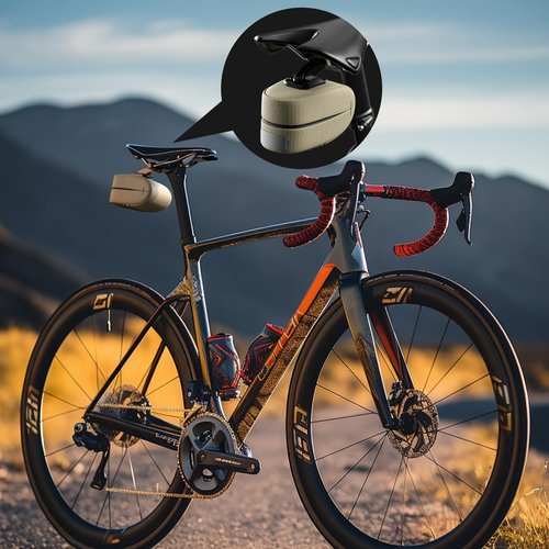 Sparkle Tmax Bike Bicycle Triangle Bag Bike Bag Bicycle Front Frame Bag Bike Accessories Pouch Waterproof Bike Bicycle Frame Front Tube Pouch Bag Bike Storage Bag (Desert)