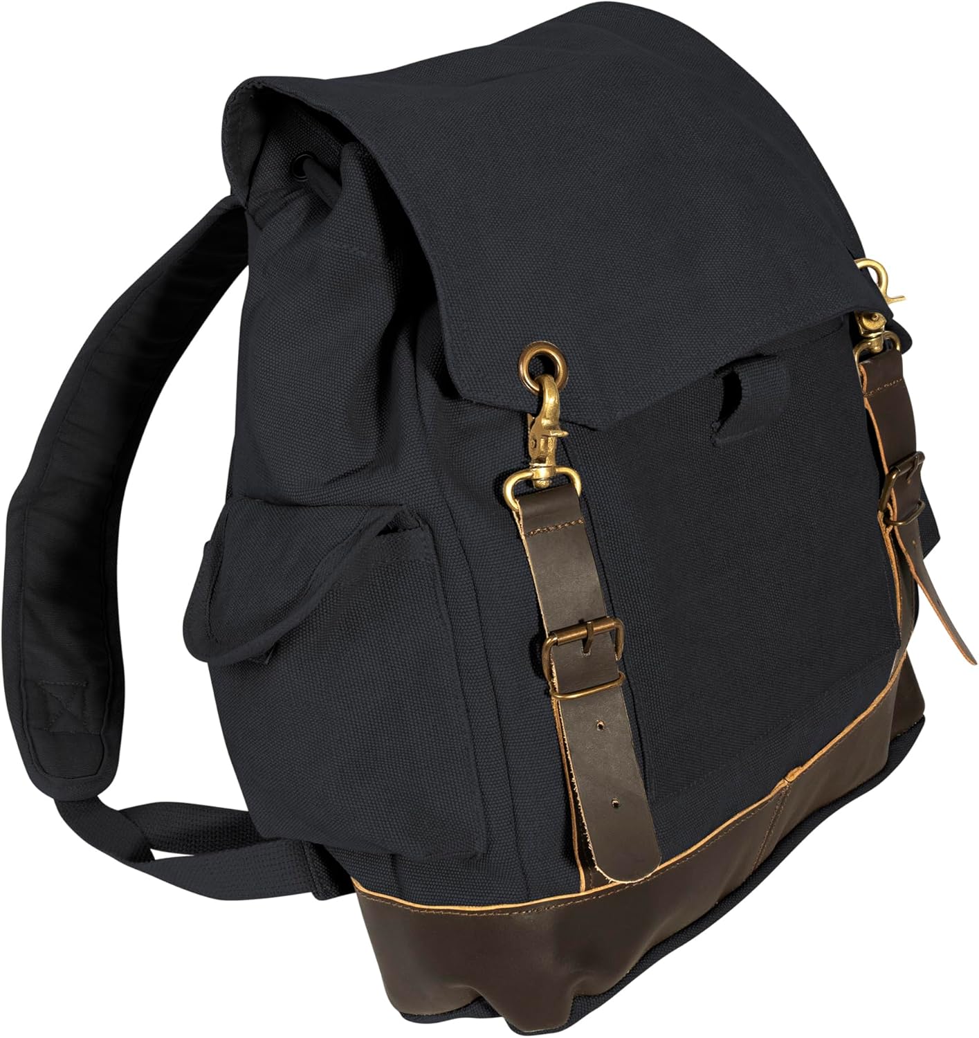Rothco Vintage Expedition Rucksack - Classic Canvas Backpack for Everyday Adventures