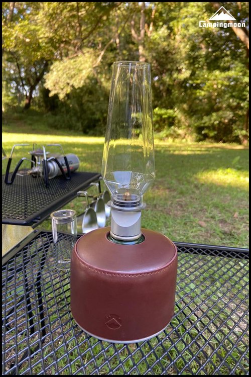 CAMPINGMOON 1 1/4 Inch Camping Gas Latern Globe Hoya Lamp Replacement Globe Clear Glass 5 1/8 Inch Height T-1-BT